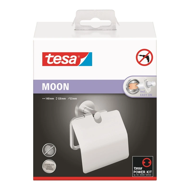 Tualetes papīra turētājs Tesa Moon 40620