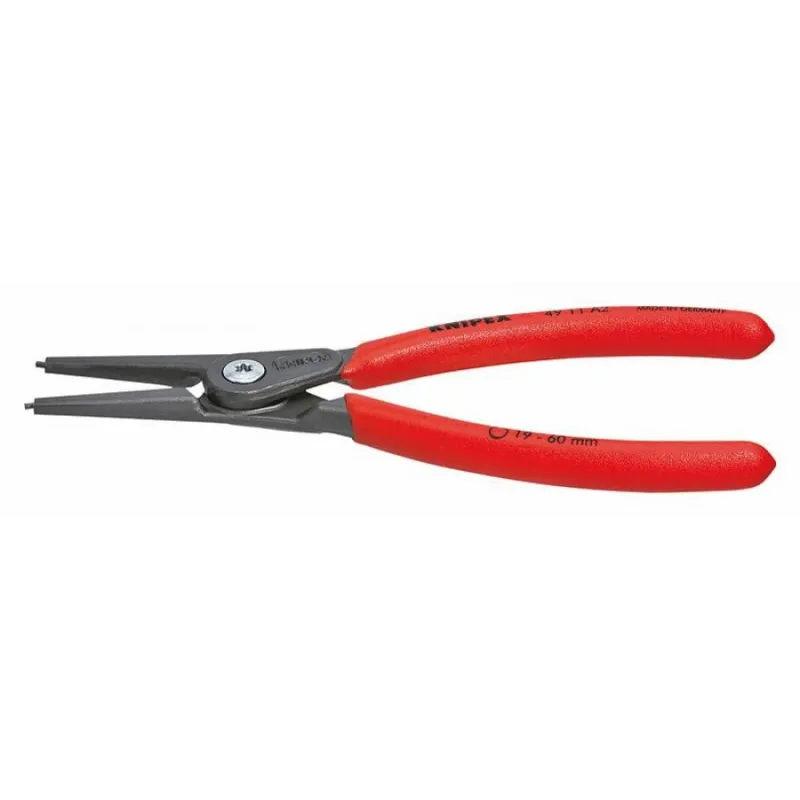 Sprostgredzenu knaibles ar taisniem galiem A4 85-140 mm, Knipex