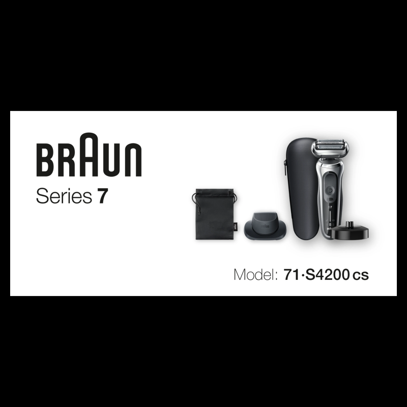 Bārdas skuveklis braun 71-s4200cs