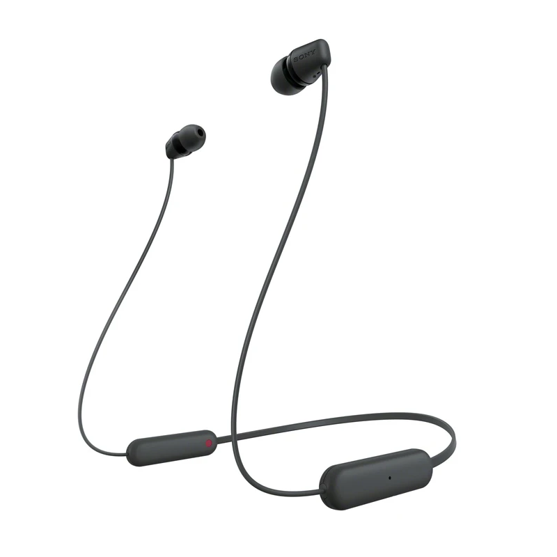 Austiņas in-ear wi-c100 sony melnas