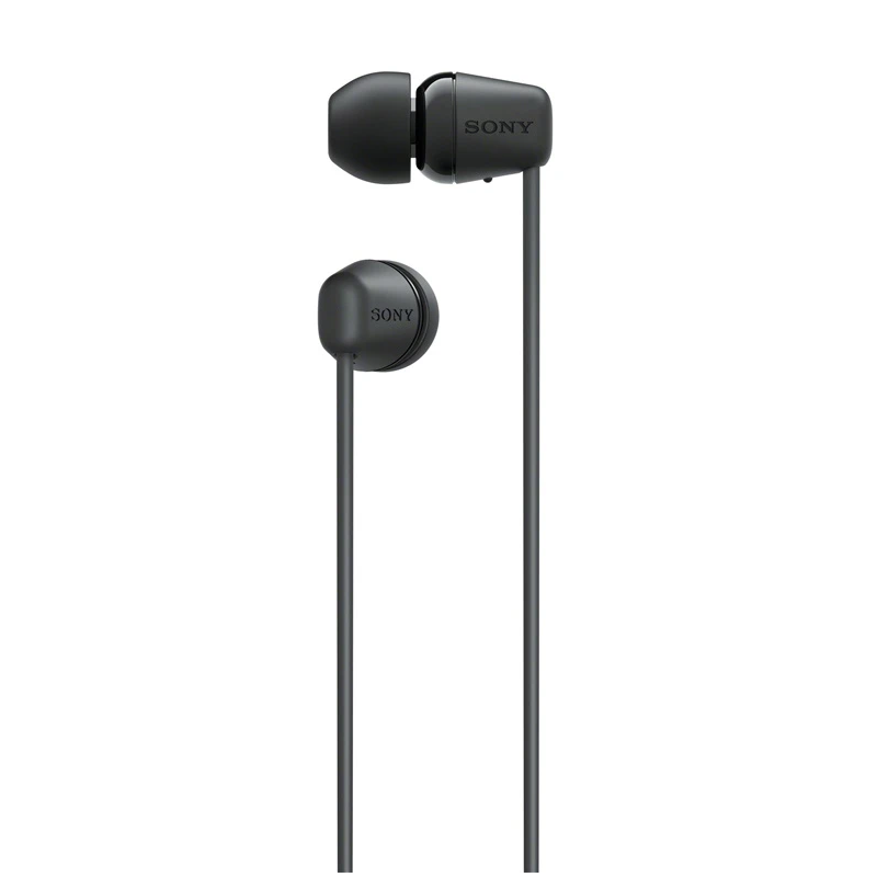 Austiņas in-ear wi-c100 sony melnas