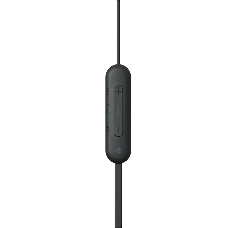 Bezvadu austiņas Sony WI-C100, melna krās.