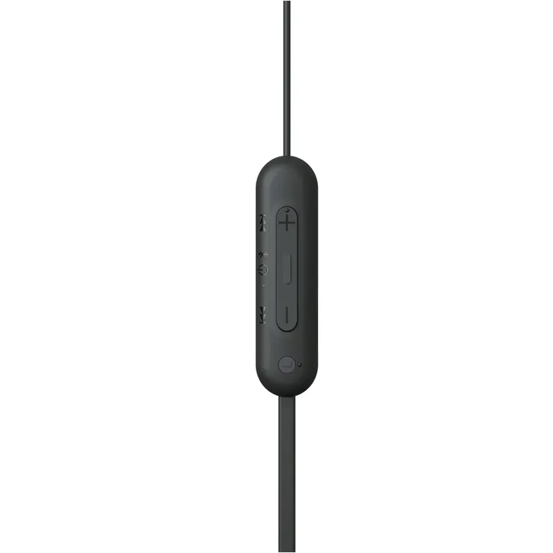 Bezvadu austiņas Sony WI-C100, melna krās.