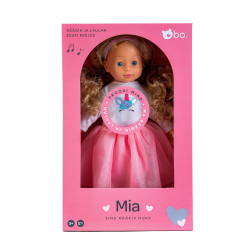 bo. Interactive doll "Mia" ,speaks Estonian language,, 40 cm
