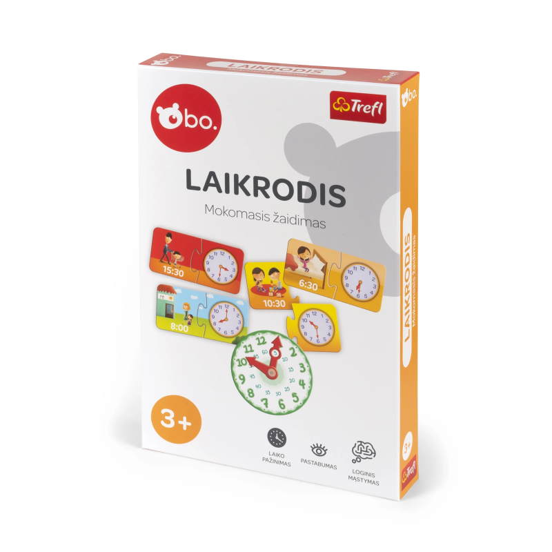 bo. Mācību spēle „Pulkstenis“, lietuviešu val.