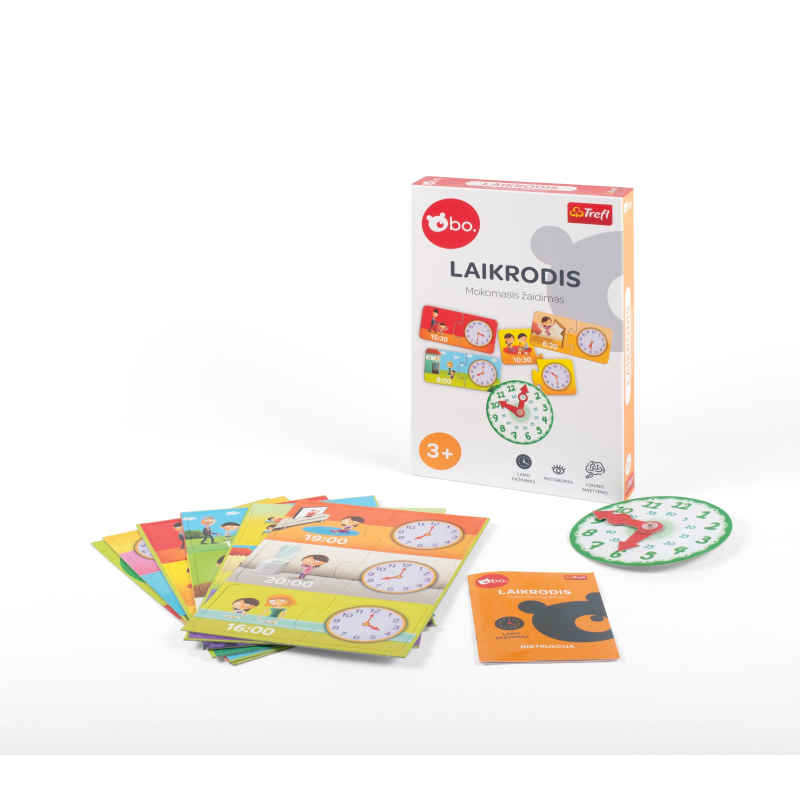 bo. Mācību spēle „Pulkstenis“, lietuviešu val.