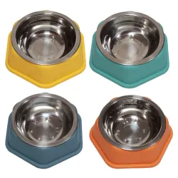 Bļoda nerūsējoša tērauda 17x5cm, mix