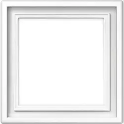 Ühe koha raamid Liregus Modern, valge matt