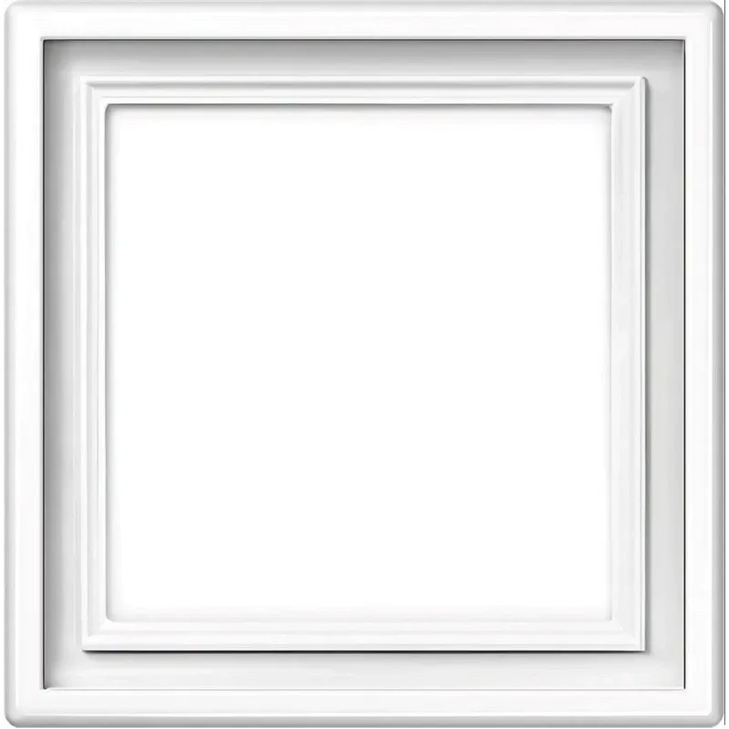 Vienvietīgs rāmis Liregus Modern, matēti balts