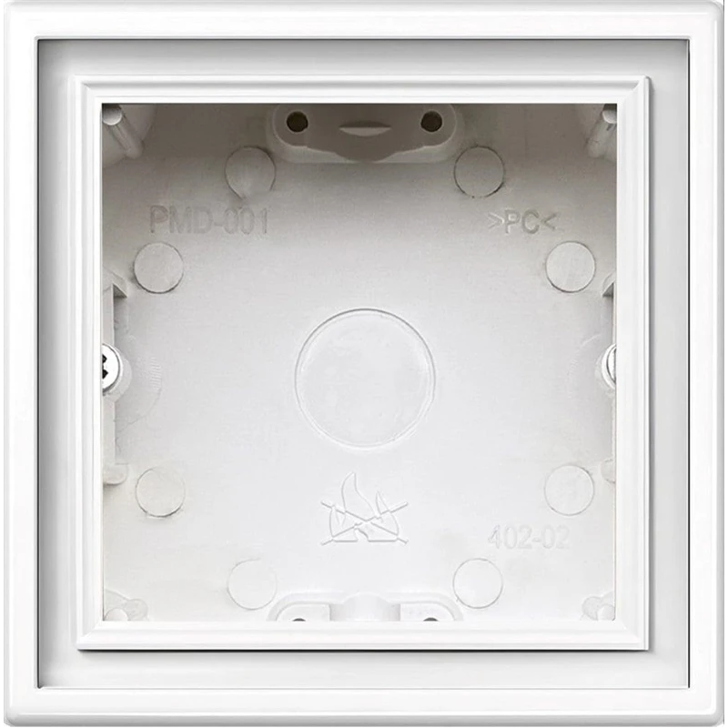 Virsmas montāžas rāmis LIREGUS MODERN, matēts balts