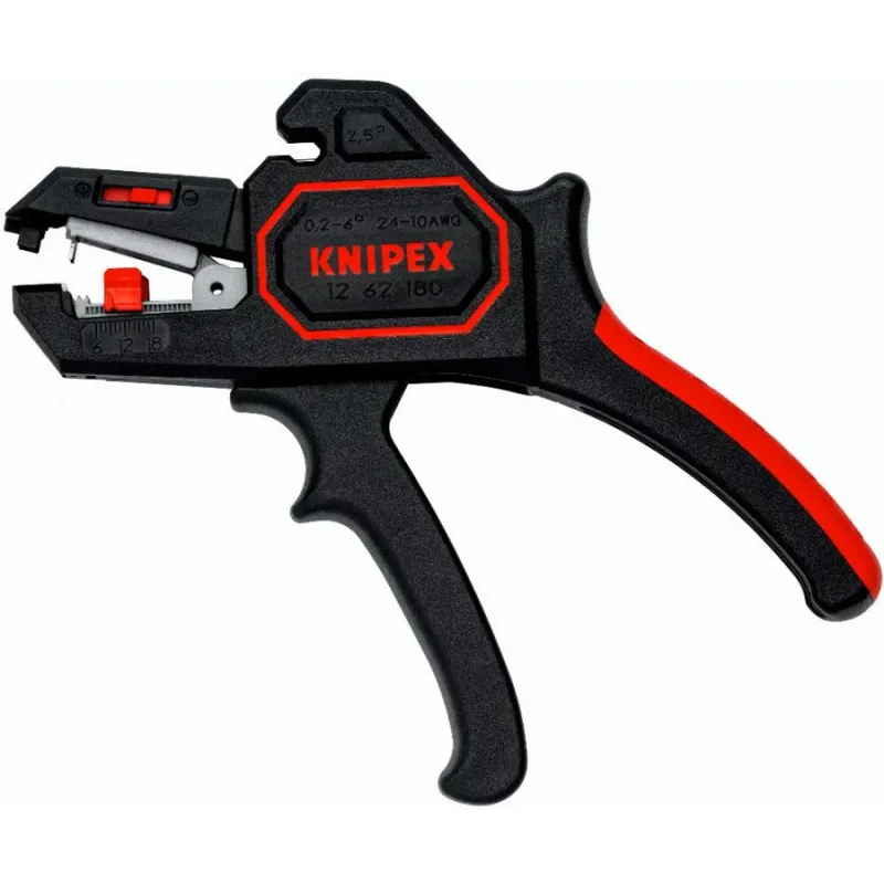 Replės laidų nuizoliavimui 0,2–6 mm2 kabeliams, Knipex
