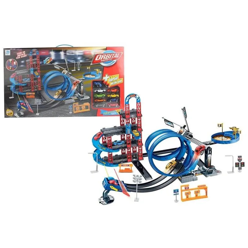 Автомобильная трасса Orbital Racing Car 8899-84, многоцветный