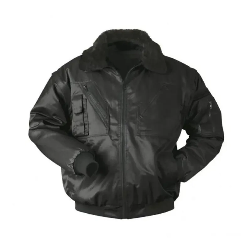 Pilota jaka, melna krās., L izmērs