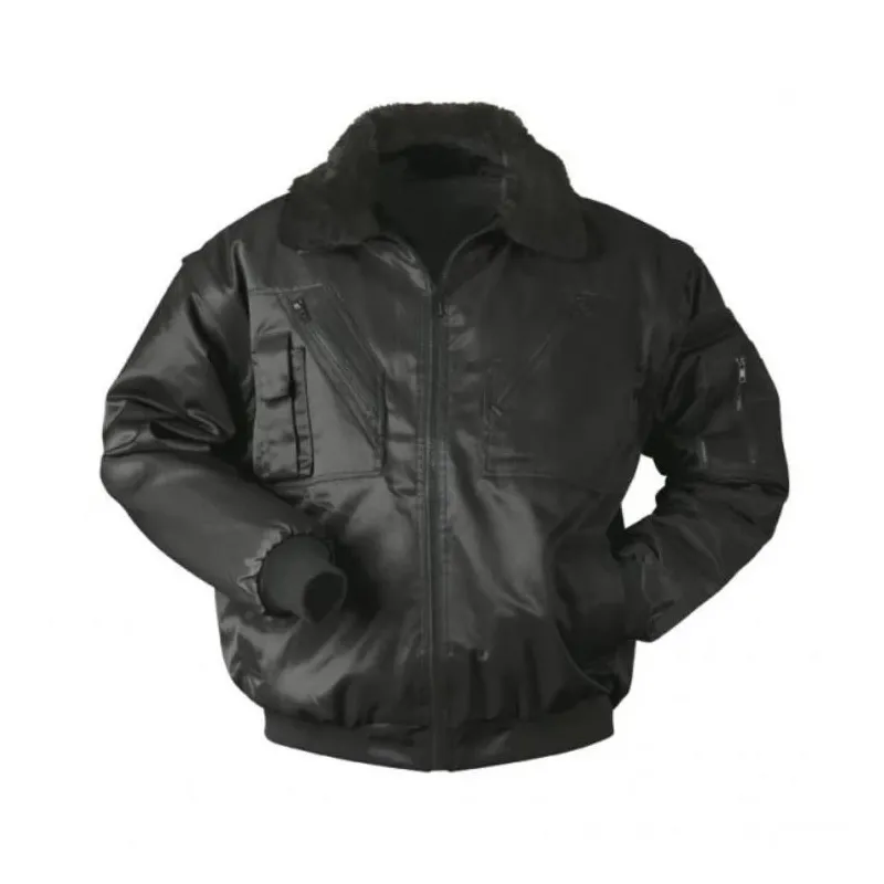 Pilota jaka, melna krās., XL izmērs