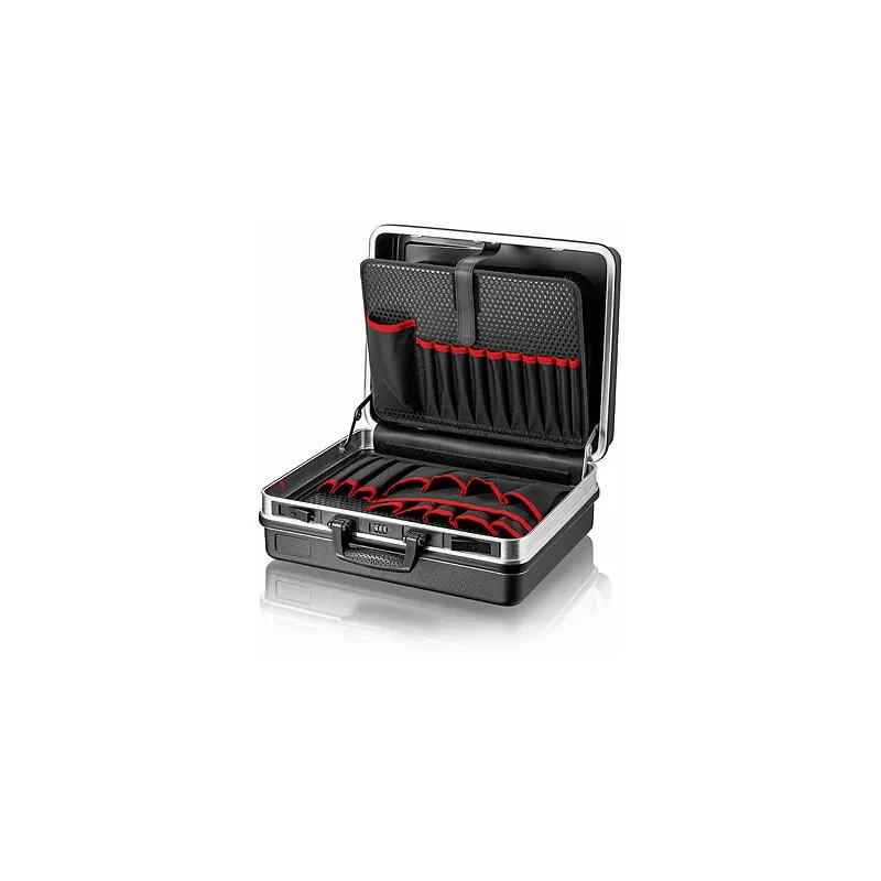 Įrankių lagaminas Basic su aliuminio rėmu, Knipex