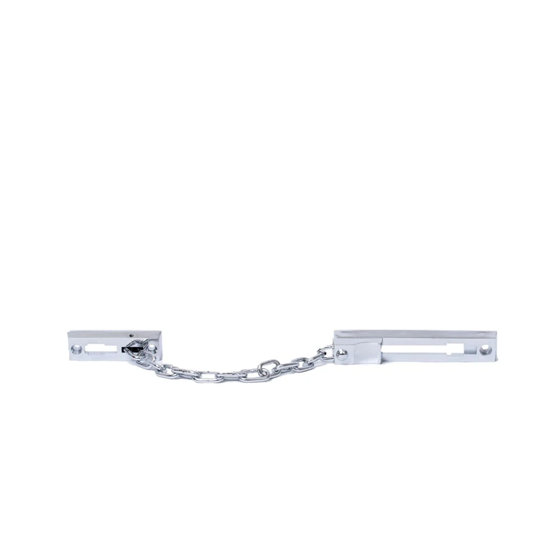 Durvju ķēde hroma krāsā 88x44 mm