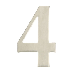 Durvju numurs 4 nerūsošais tērauds 62 mm