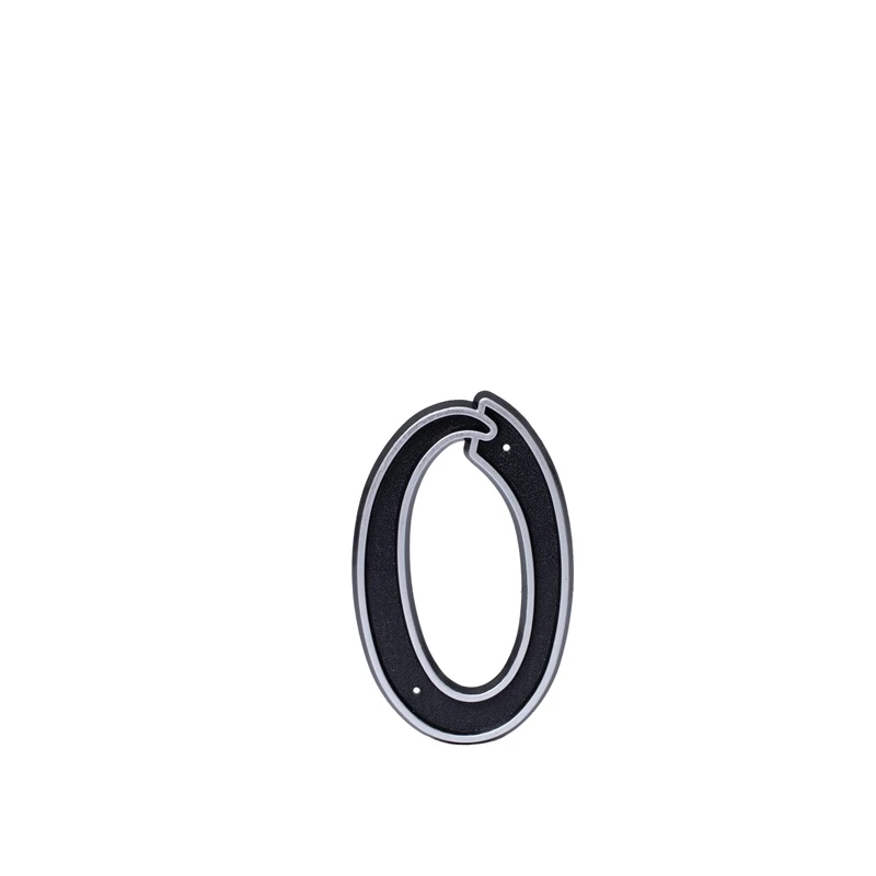 Numurs 0 plastmasas melnā krāsā 150 mm