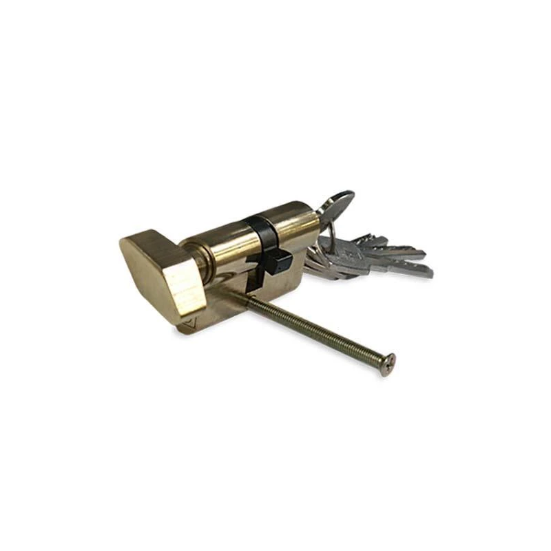 Cilindra slēdzene ar atslēgu 60 mm. 30 x 30 mm