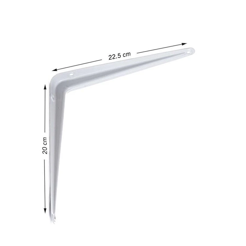 Konsole plauktiem 200x225mm sb01 balta