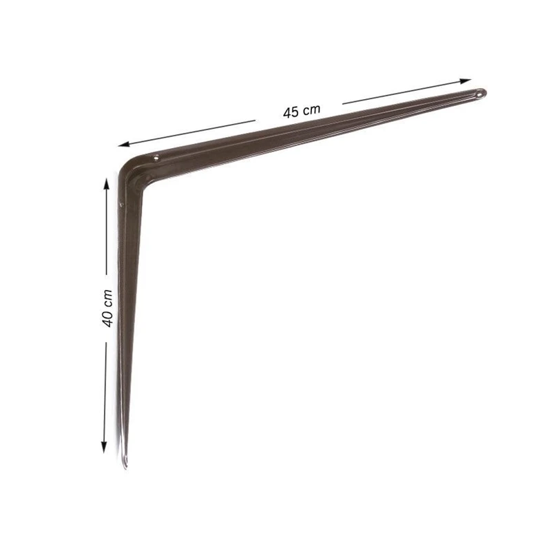 Konsole plauktiem 400x450mm sb01 brūna