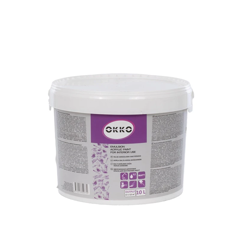 Akrila krāsa okko 10l