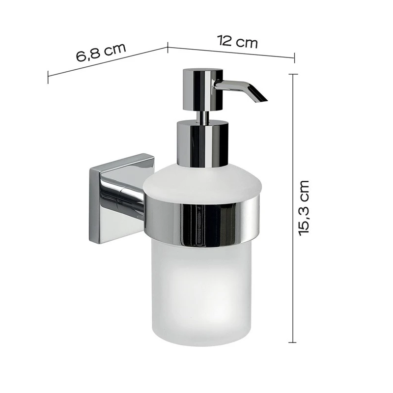 Ziepju dozators macao mc3313 150ml hroma