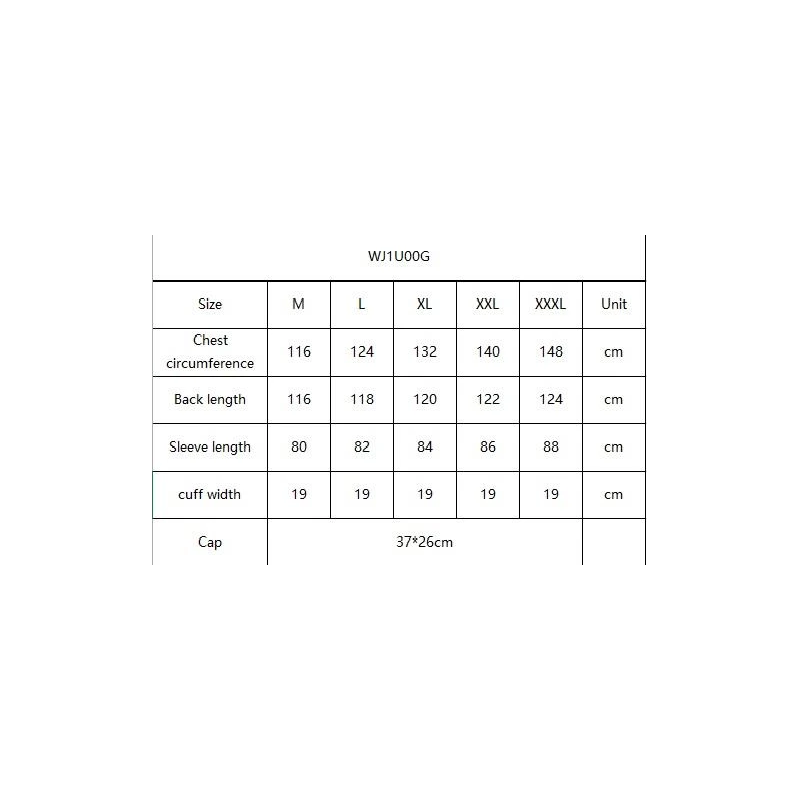 Lietusmētelis wj1u00g l