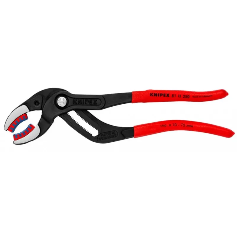 Sifona savienojuma stangas 250 mm, līdz D75 mm, ar PVC ielik 250 mm, Knipex
