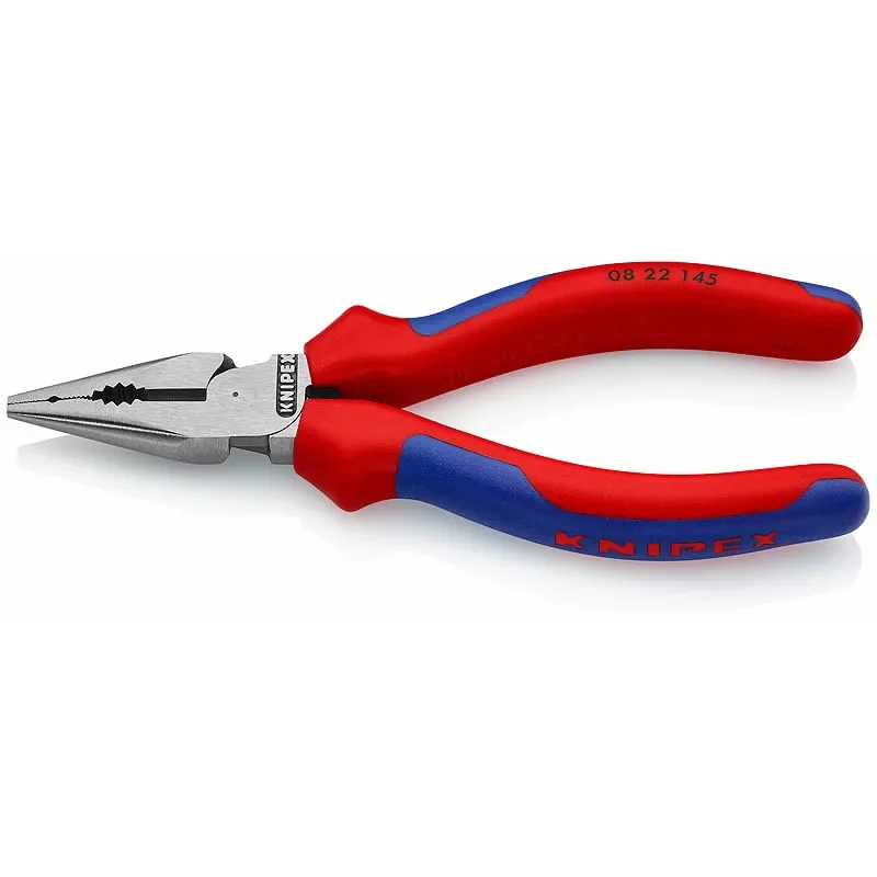 Kombinētās knaibles ar smailiem galiem Comfort roktu 145mm, Knipex