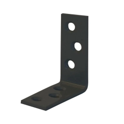 Stūra lenki 40x40x15x2,0 melns