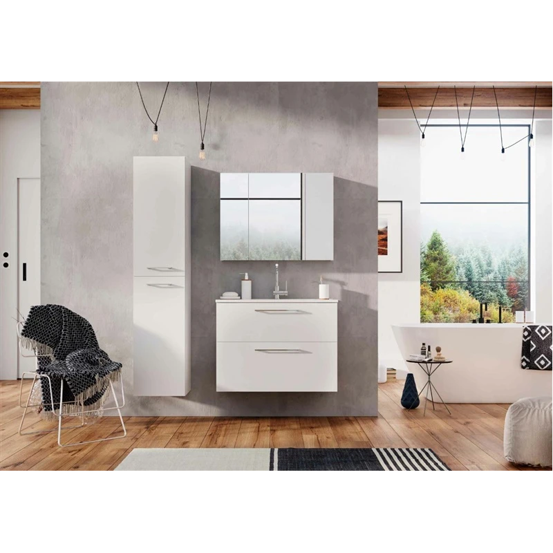 Skapītis piek. ekoline 60 ar izl. balts