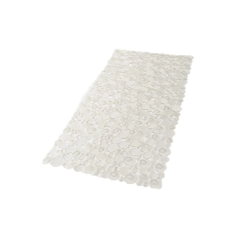 Neslīdošs vannas paklājiņš. 76×38.5 cm. pelēks