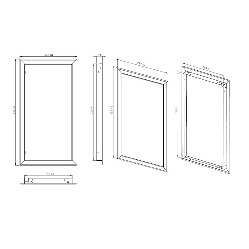 Durtiņas revīzijas 200x400