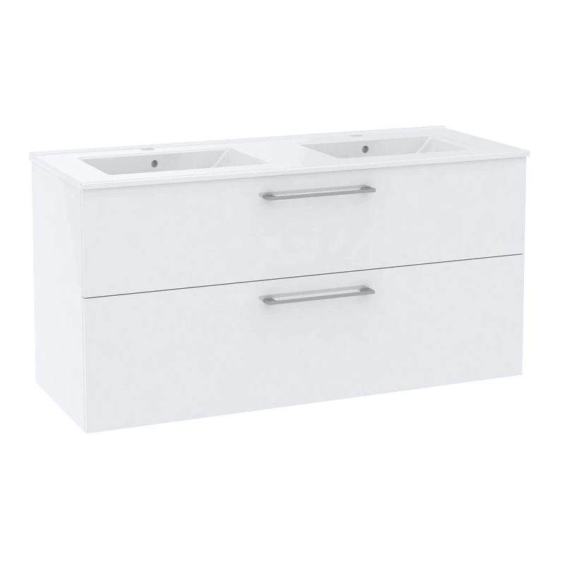 Komplekts ekoline 120 ar izlietni balts spīdīgs