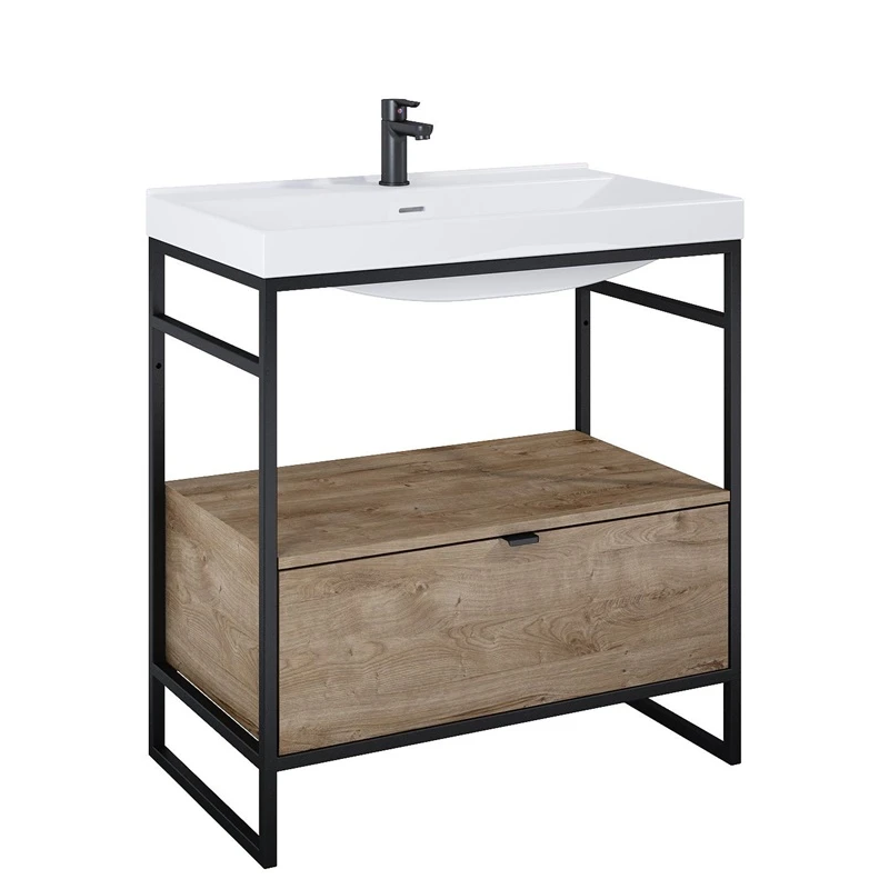 Skapis ar izlietni indus 80cm