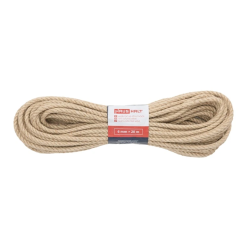 Aukla savīta džuta 6 mm 20 m