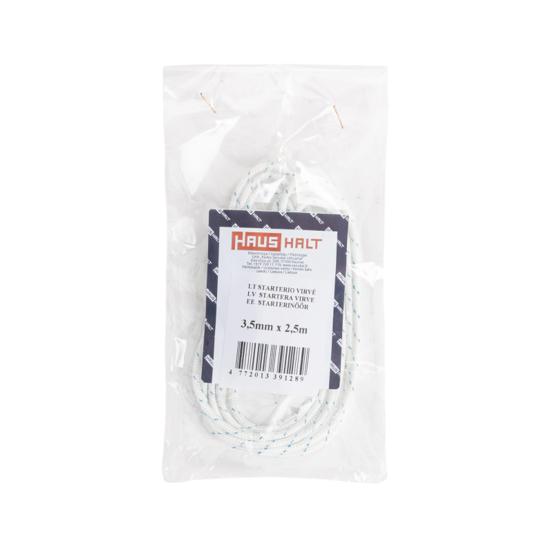 Startera aukla d3.5 2.5m poliest.16vītn.