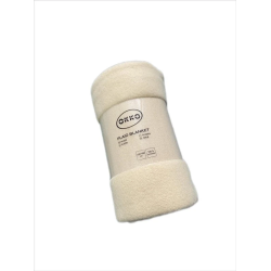 Pleds 130x160 cm polar smilšu krāsas