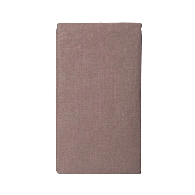 Palags ar gum.puskokv 180x200+25cm kakao