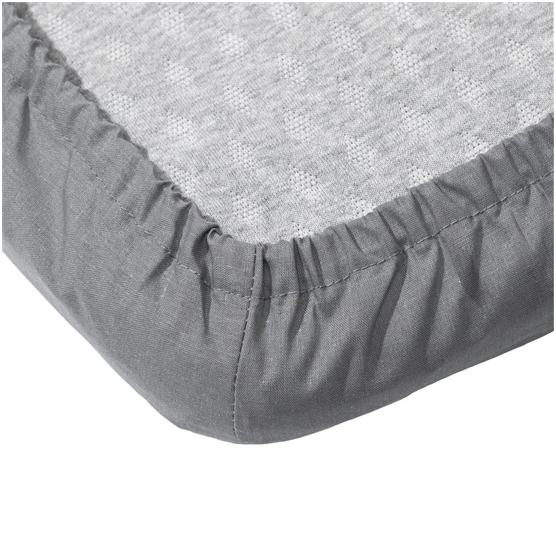 Palags ar gum.puskokv 180x200+25cm pel.