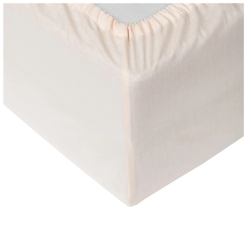 Palags ar gum.puskokv.90x200+25cm smilšu