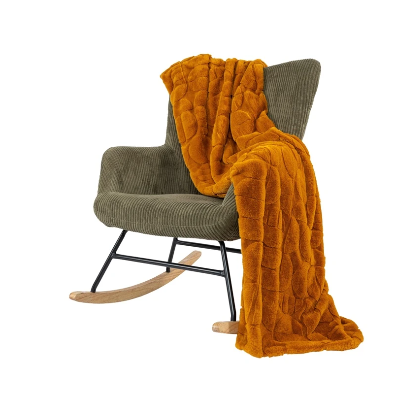 Palags ar gum.puskokv.90x200+25cm smilšu