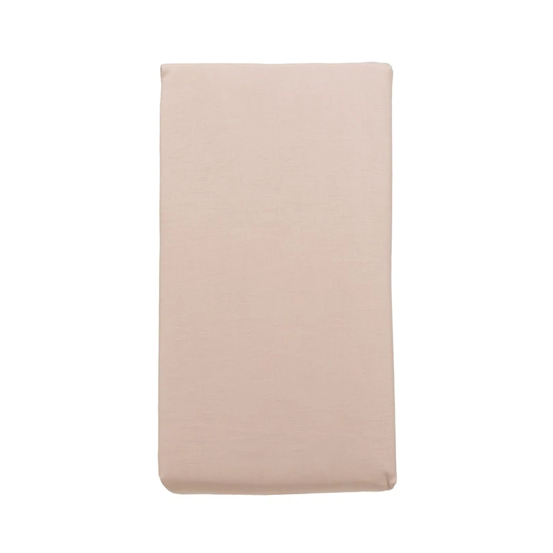 Palags ar gum.puskokv 140x200+25cm smilš