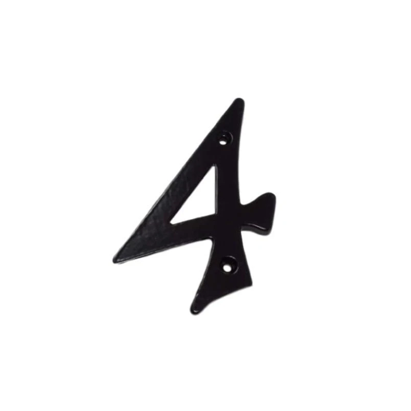 Numurs 4 gb-2531_4 105x75mm melns