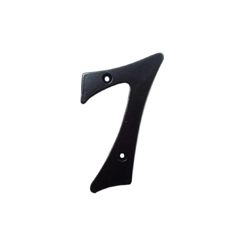 Numurs 7 gb-2531_7 105x65mm melns