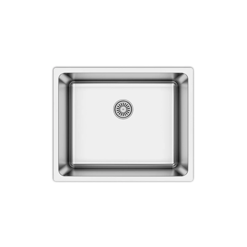 Izlietne nerūsējošā tērauda PL540x440x200 AS359 ar sifonu