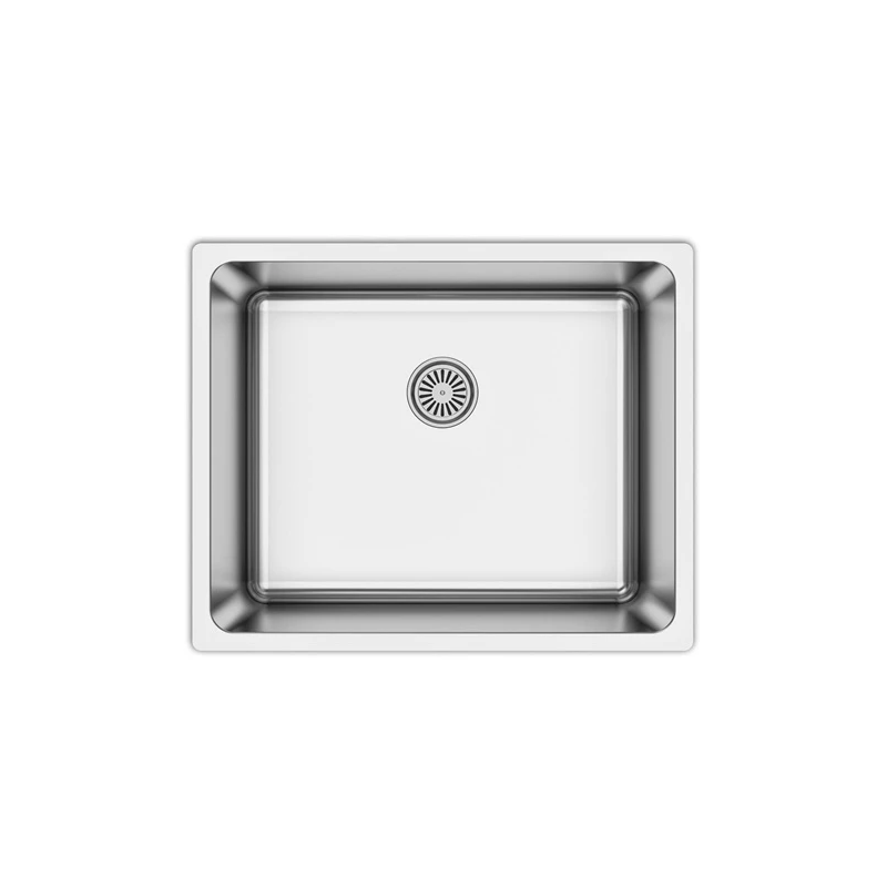 Izlietne nerūsējošā tērauda PL540x440x200 AS359 ar sifonu