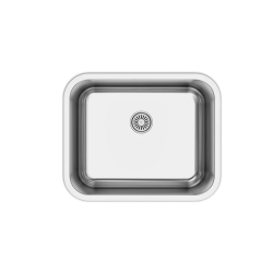 Izlietne nerūsējošā tērauda PL545x445x150 AS336 ar sifonu