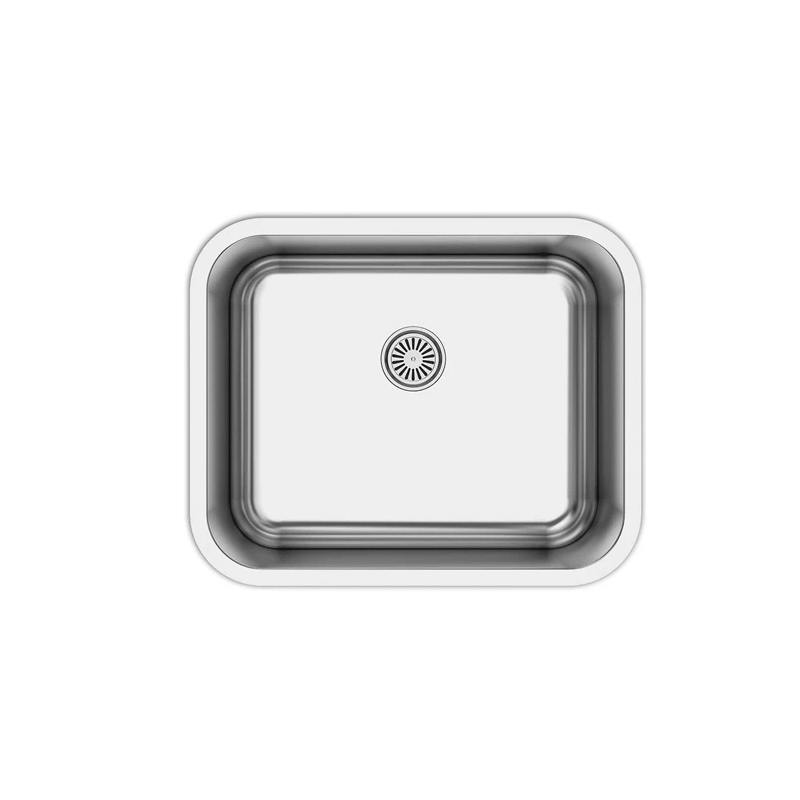 Izlietne nerūsējošā tērauda PL545x445x150 AS336 ar sifonu